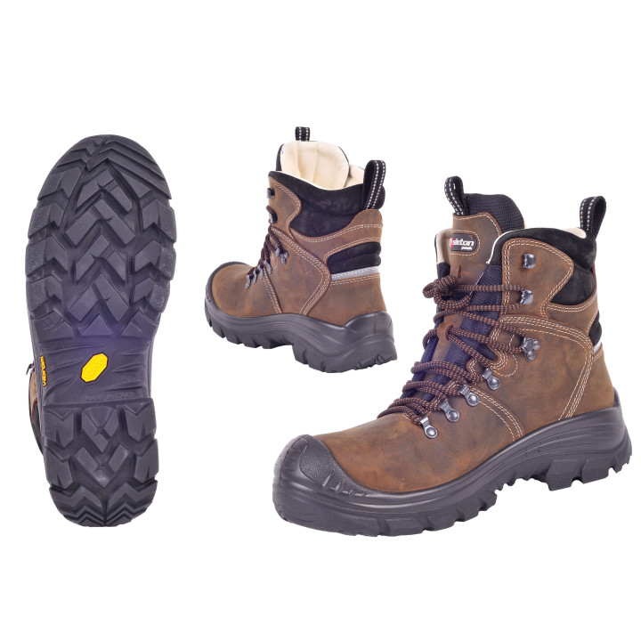 Botte Sixton Cervino (88030-02L) : Vue d'ensemble du modèle référence pour les chantiers hivernaux et la montagne.