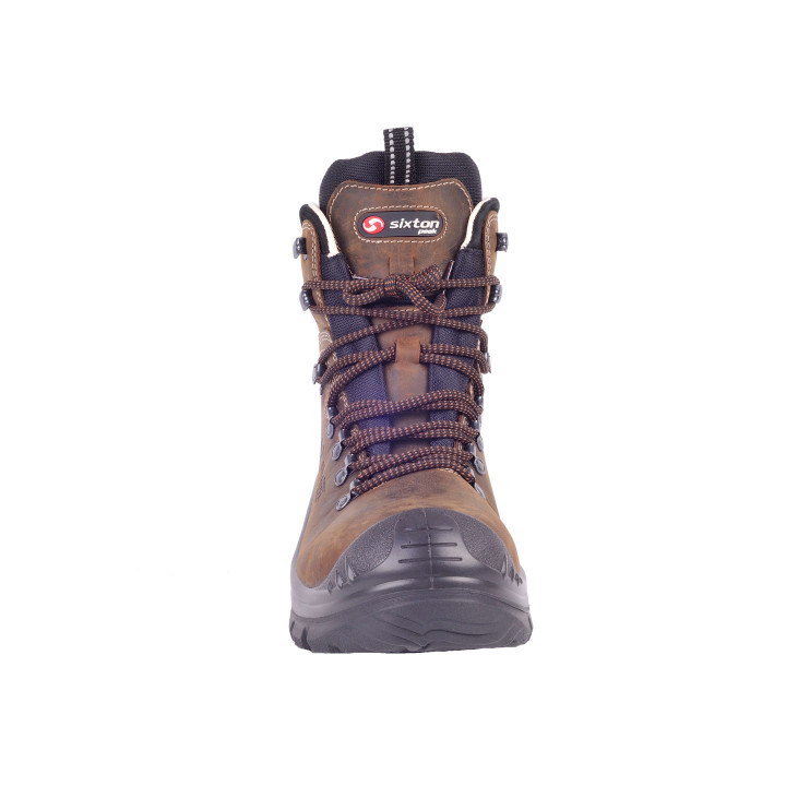 Laçage robuste et tige haute botte de travail hiver Sixton Cervino Outdry