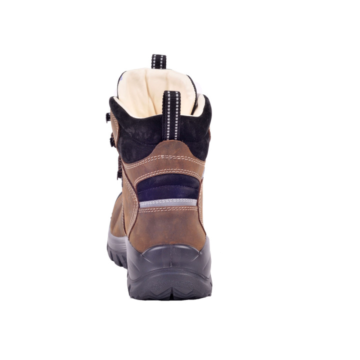 Renfort talon Dynamic HC Control : Stabilité anti-torsion prévenant les entorses sur sols instables.