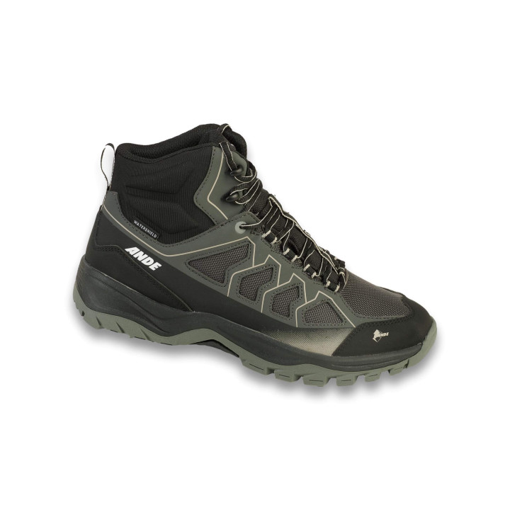 Chaussures outdoor Cobra Mid Watershield Ande anthracite et vert avec tige mid