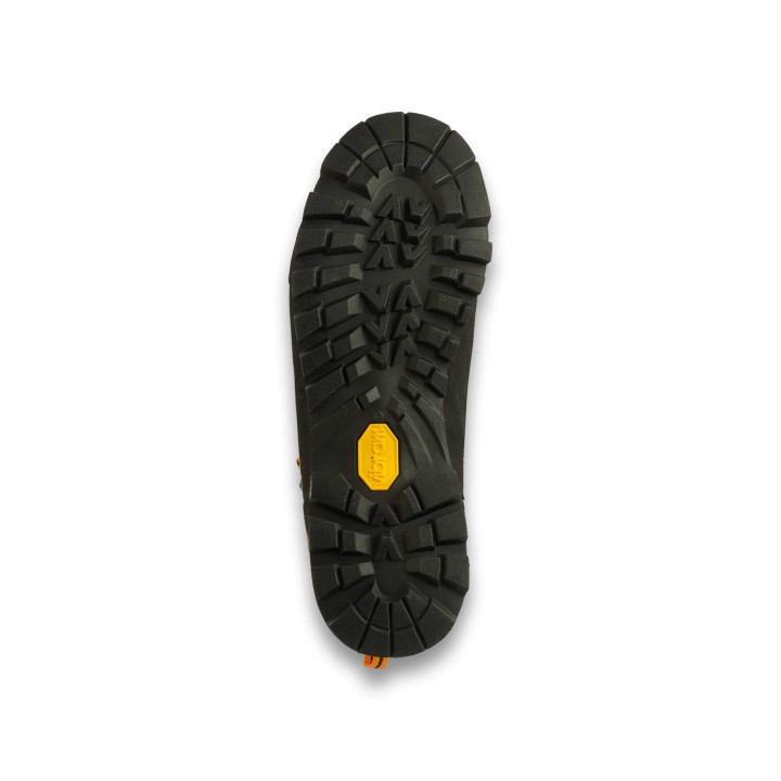 Cramponnage technique de la semelle Vibram® pour la moyenne et haute montagne.